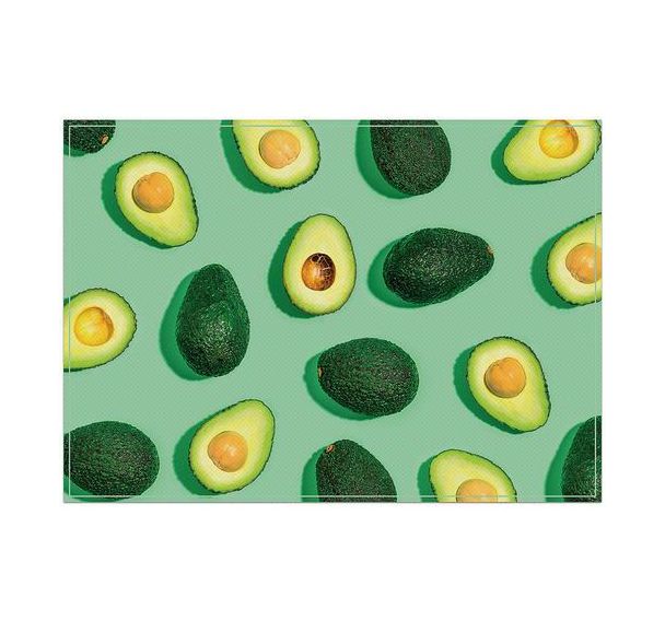 Lot de 6 Sets De Table Avocat Vert