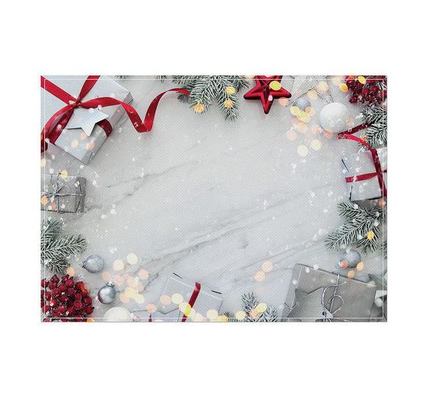 Lot de 6 Sets De Table Décoration de Noël