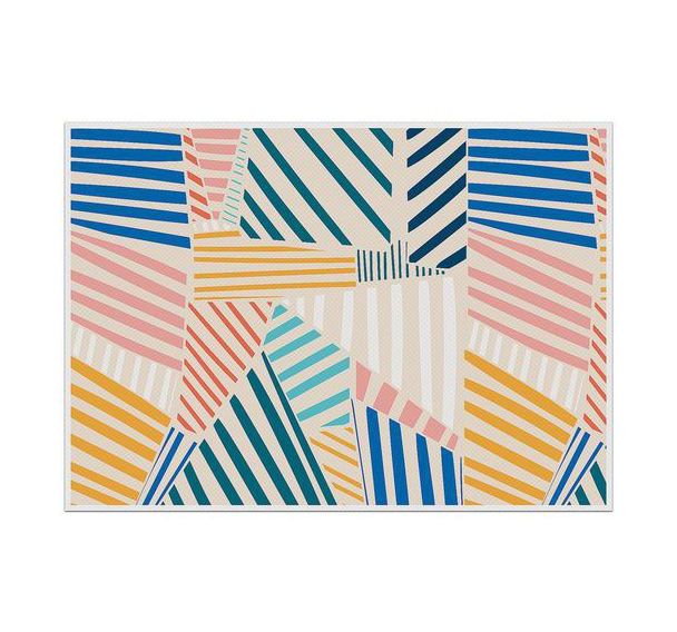 Lot de 6 Sets De Table Formes Colorées 2