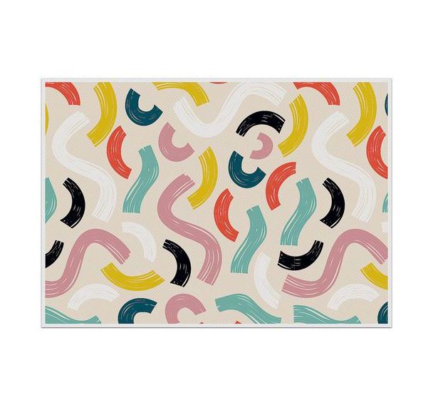 Lot de 6 Sets De Table Formes Colorées 4