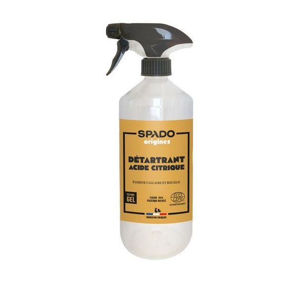 Lot de 6 Spado Origines acide citrique gel détartrant naturel ECOCERT