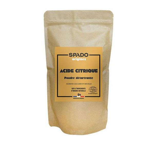 Lot de 6 Spado Origines acide citrique poudre ECOCERT 800 gr