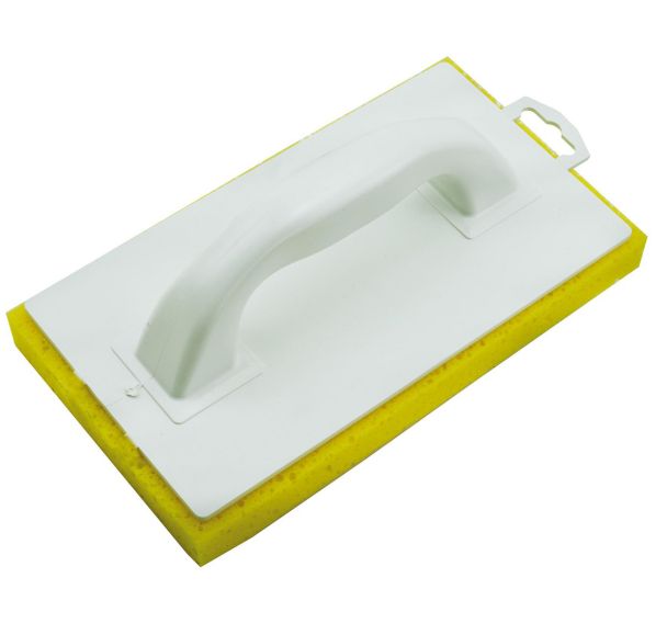 Lot de 6 Taloche monobloc mousse PU jaune-14x25cm