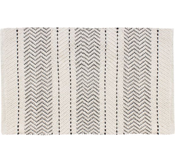 Lot de 6 Tapis de sortie de bain Empreinte -  Coton - 50x80 cm