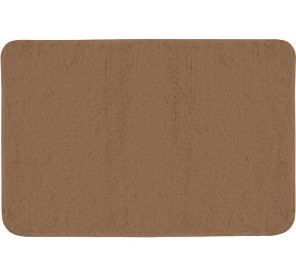 Lot de 6 Tapis de sortie de bain Natural - Mircofibre - 45x75 cm