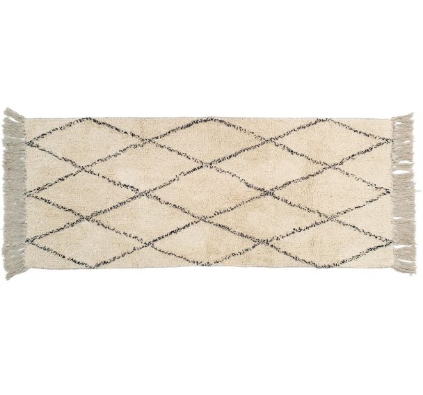 Lot de 6 Tapis sortie de bain Casablanca - Coton - 50x120 cm