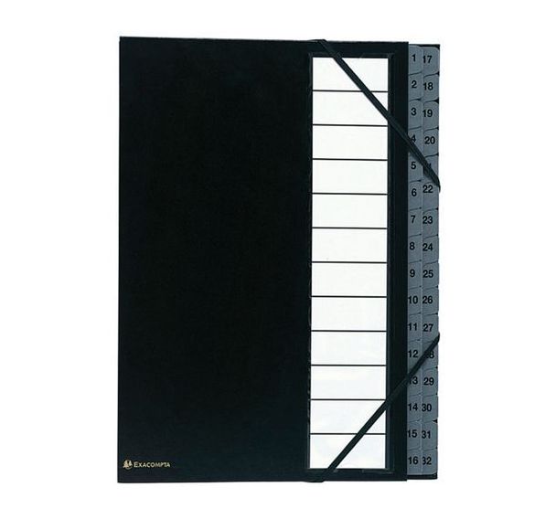 Lot de 6 Trieur rigide ordonator dos extensible 32 compartiments