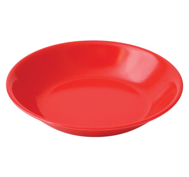 Lot de 6 assiettes à bouillie mélamine Ø 18,5 cm Plastorex
