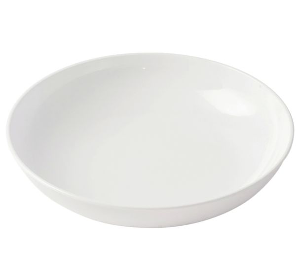 Lot de 6 assiettes polypropylène Ø 18,5 cm translucides Plastorex