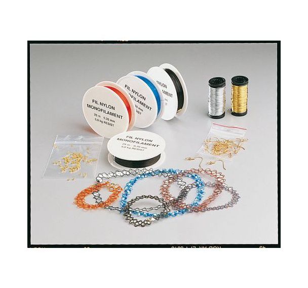 Lot de 6 bobines fil métal