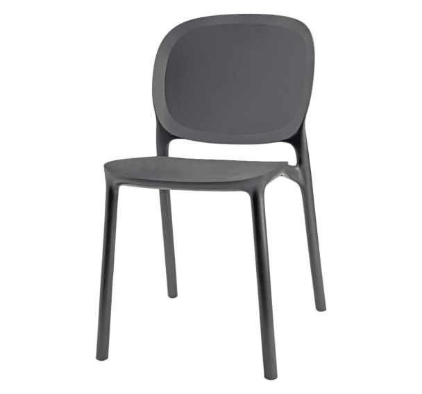 Lot de 6 chaises HUG Go Green technopolymère recyclé Scab S-CAB