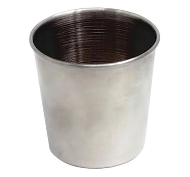 Lot de 6 gobelets inox Plastorex
