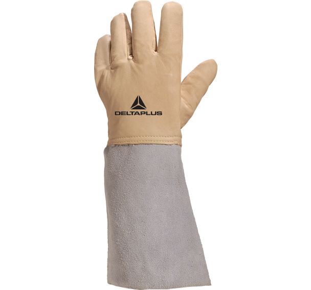 Lot de 6 paires Gant cuir cryogénique hydrofuge CRYOG Taille 10 Beige