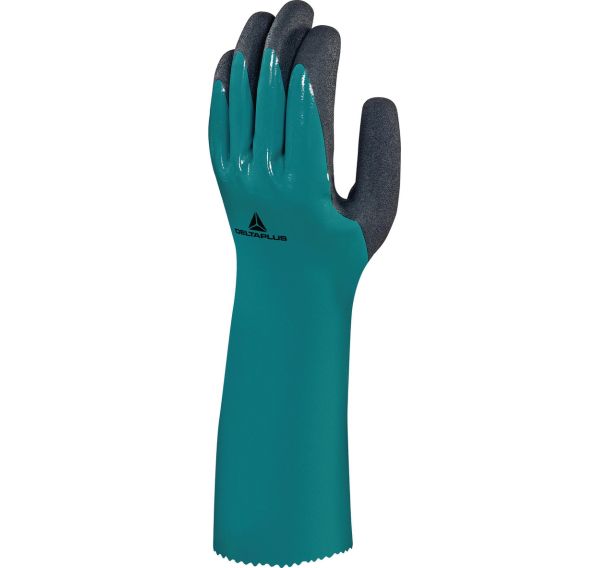 Lot de 6 paires Gant nitrile vert CHEMSAFE VV835 -Taille 10 - Vert