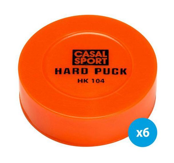 Lot de 6 palets de hockey hard club