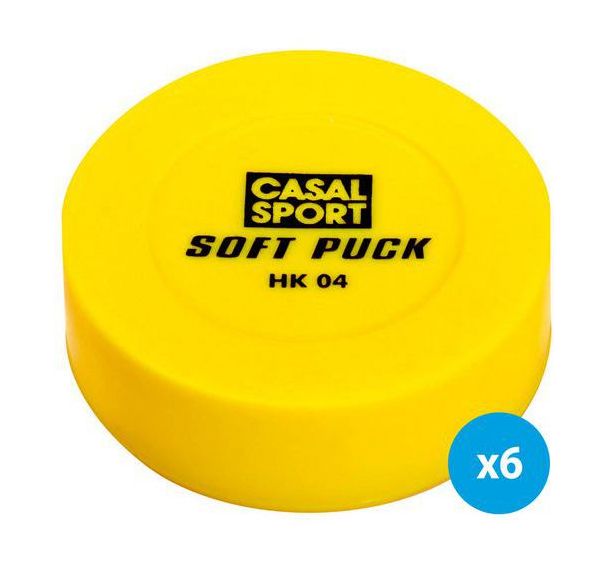 Lot de 6 palets de hockey soft school