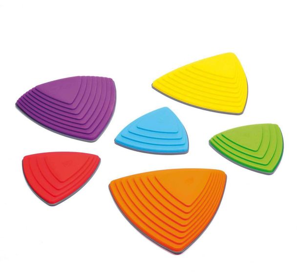 Lot de 6 pierres de riviere