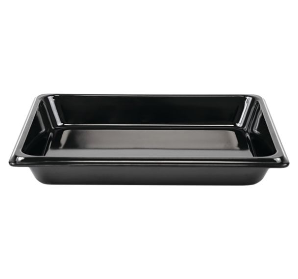 Lot de 6 plats gastronorme mélamine GN 1/5 26.5 x 20 x 4 cm Plastorex