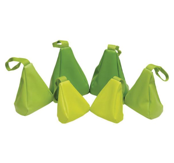 Lot de 6 pochettes avec charge pour équilibre et renforcement