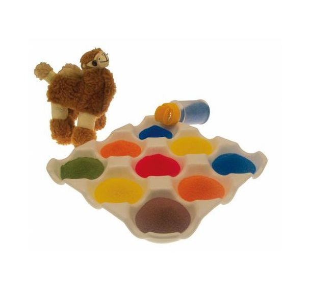 Lot de 6 sacs de 500 gr de sable naturel coloré fin + 6 salières à remplir offertes