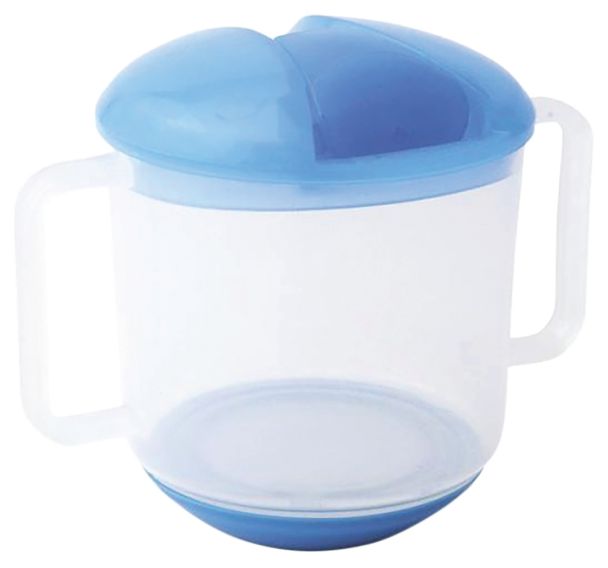 Lot de 6 tasses bec repliable 20 cl polypropylène inversable Plastorex