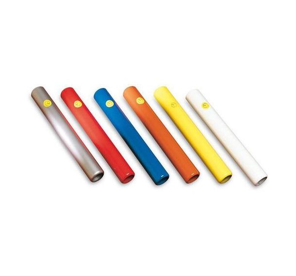 Lot de 6 témoins relais aluminium iaaf