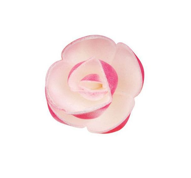 Lot de 72 Décor comestible fleurs azyme pastel