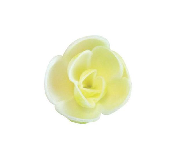 Lot de 72 Décor comestible fleurs azyme pastel zébrées