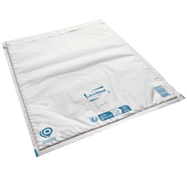 Lot de  75 Pochettes matelassées de bulles 100% polyéthylène 350x470mm