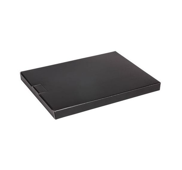 Lot de 75 boîtes d'expédition en carton 350 x 250 x 28 Noir