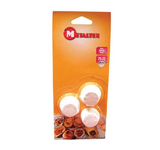 Lot de 75 caissettes papier multicolore diamètre