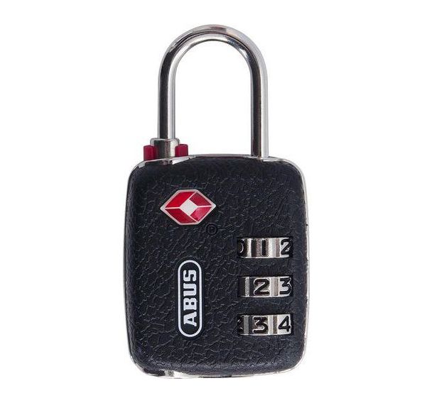 Lot de 7 Cadenas Combinaison 146-30mm TSA Noir Blister - Abus