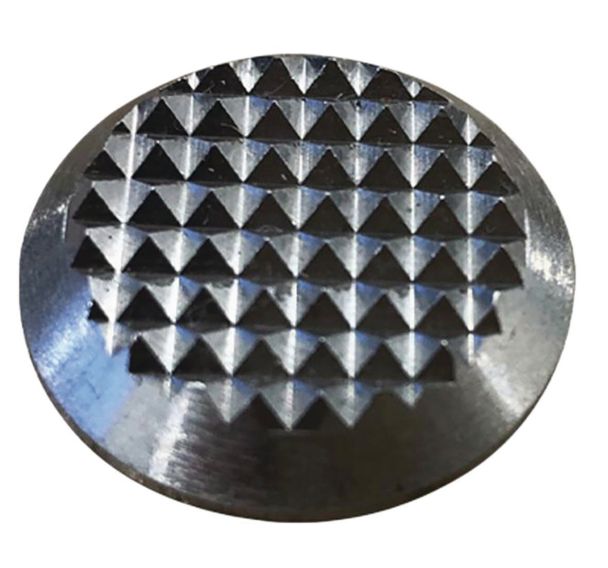Lot de 80 Plots podotactile antidérapant en Inox Effet Diamant
