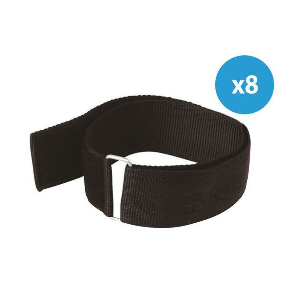 Lot de 8 Bandes auto-agrippantes
