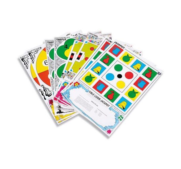 Lot de 8 Blasons Loisirs