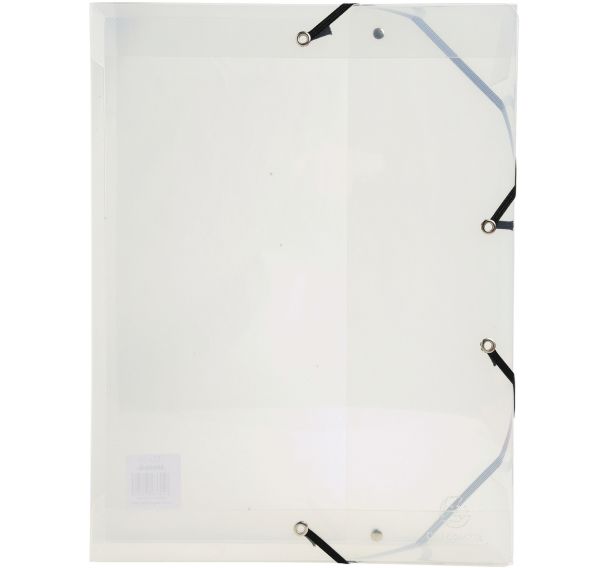 Lot de 8 Boite de classement Exabox Dos 60mm Polypropylène A4 Cristal