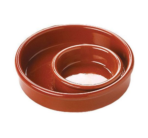 Lot de 8 Cassolette terre cuite résistante 120 mm