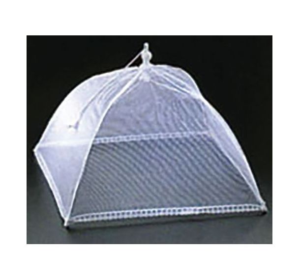 Lot de 8 Cloche à aliments pliable en plastique