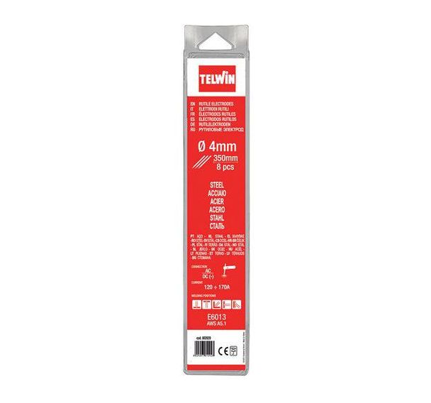 Lot de 8 Électrodes rutile de diam. 4mm pour le soudage de l'acier