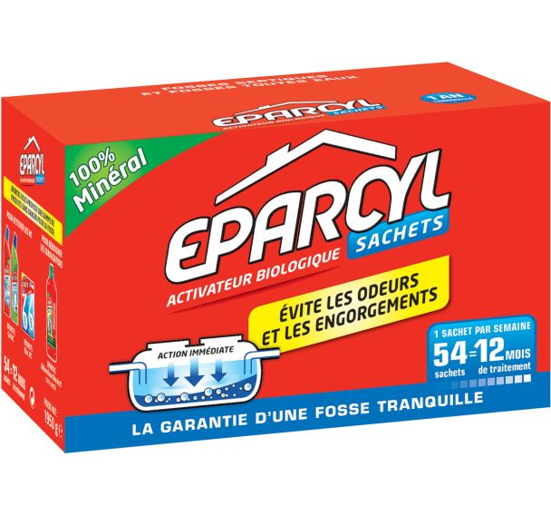 Lot de 8 Eparcyl en 54 doses
