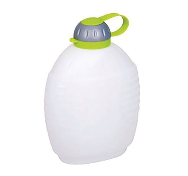 Lot de 8 Gourde naturelle en plastique 1l