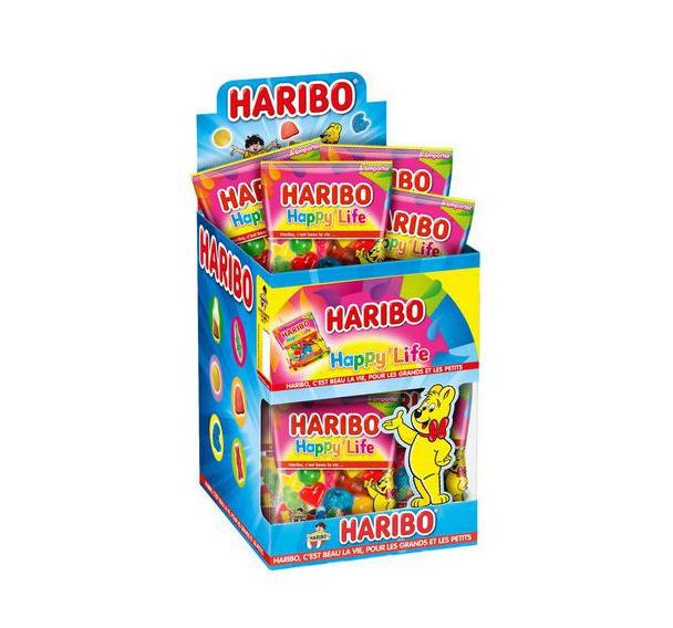Lot de 8 Happy Life tubo 700g x 16
