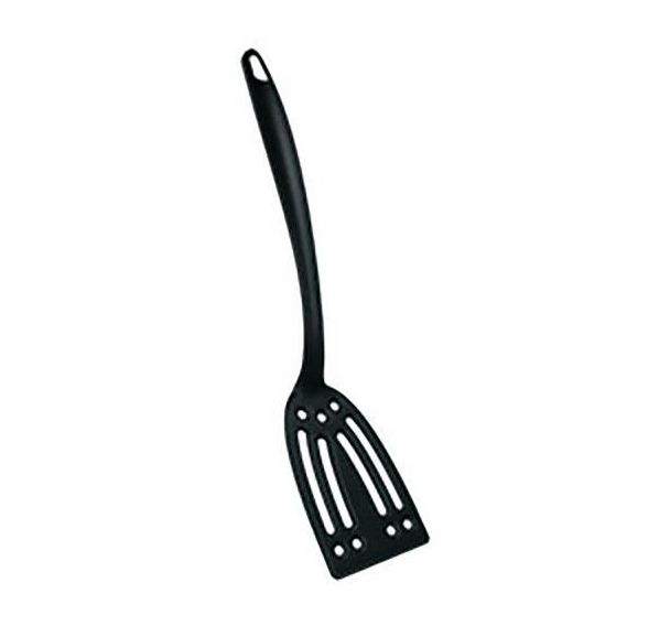 Lot de 8 Pelle à servir en polyamide thermo résistante noir