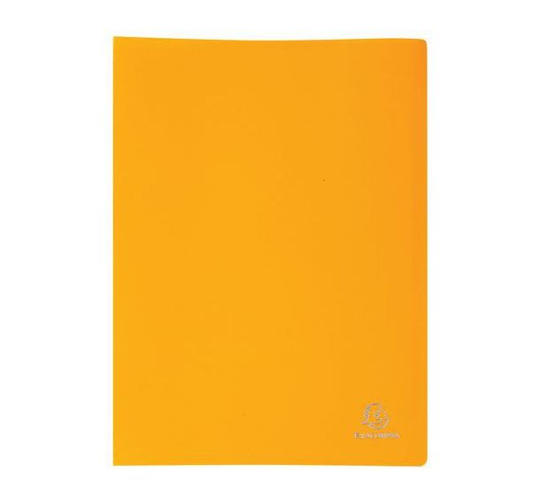 Lot de 8 Protège-documents en polypropylène souple opaque 200 vues - A4