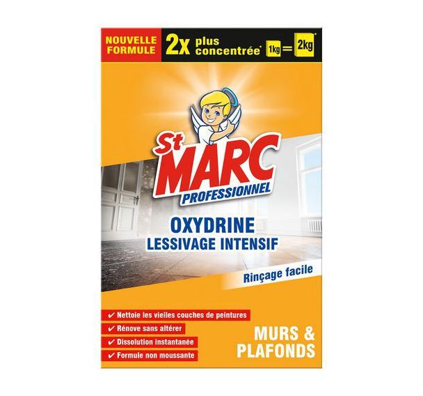Lot de 8 St Marc professionnel oxydrine Formule concentrée 1 Kg