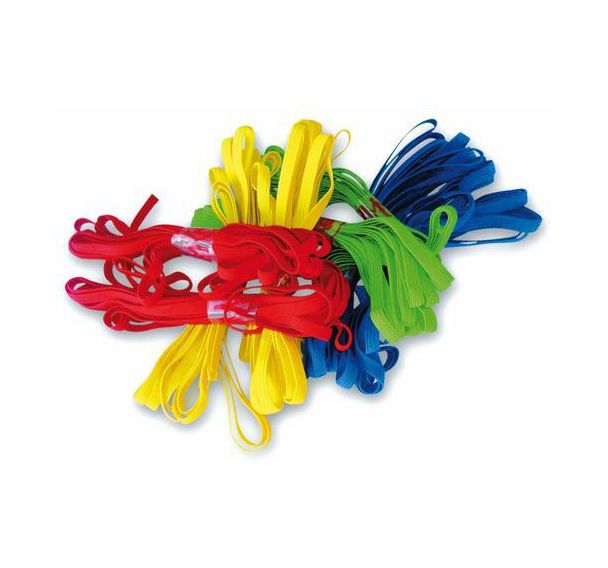 Lot de 8 élastiques 3 m assortis