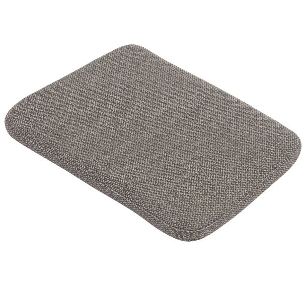 Lot de 8 galettes 40 x 33 cm table bancs Curv - gris chiné