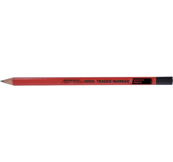 Lot de 9 Crayon toutes surfaces Trades-Marker Smooth Pencil 24 cm