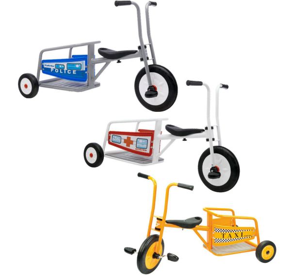 Lot de City taxi + ambulance + police CASAL SPORT
