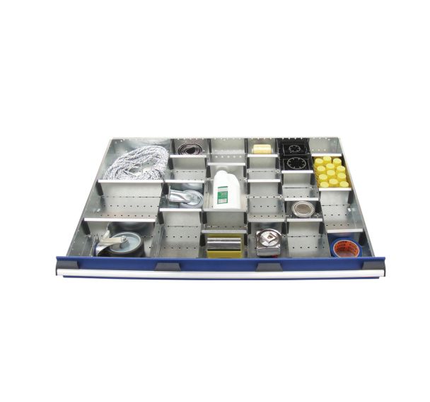 Lot de séparateurs pour armoire à tiroirs Bott SL-107 - Hauteur 12,7 cm